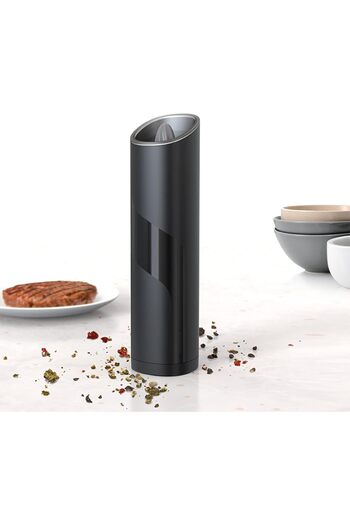 fulina Pepper grinder with blue LED light, automatic battery operated, adjustable coarseness