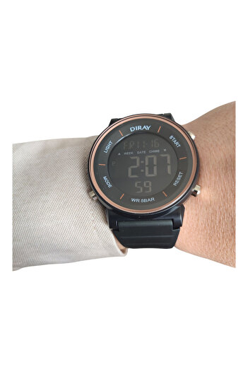 DIRAY 3 at Water Resistant Digital Sports Men's Wristwatch