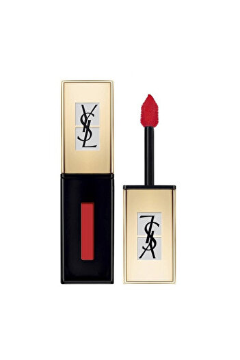 Yves Saint Laurent Ruj De Buze, , Ysl Vernis A Levres Glossy Satin, 202 Rouge Splash