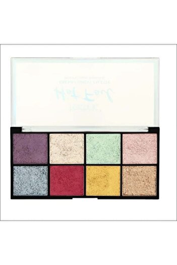 TECHNIC Παλέτα σκιών ματιών, Technic, Hot Foil Cream Pigment Palette, 8 χρώματα