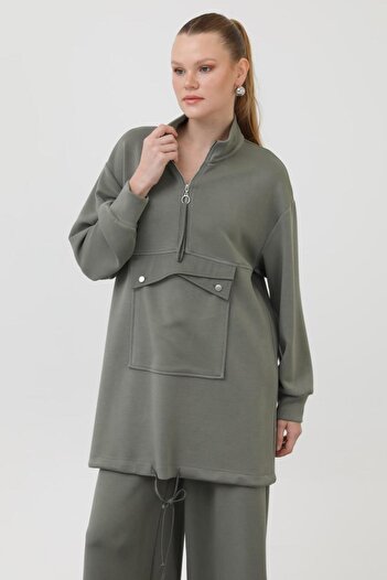Puane 14299 Women's Modal Suit with Front Pocket
