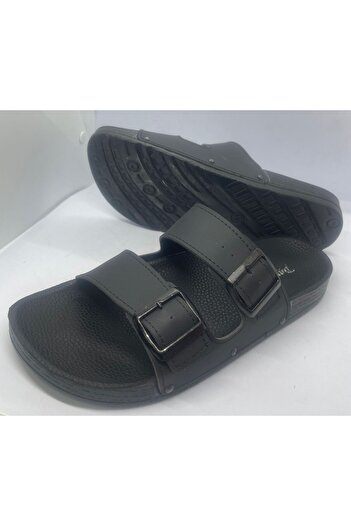 PARMİ   Orthopedic Men's Slippers with Double Buckle