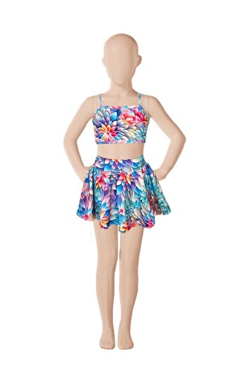By Piera Quick Dry Girl's Bikini Swimsuit Set - 4 Pieces 86670