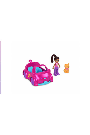 Zuru pocketin Muhteşem Araçları Kedi Pembe Araba