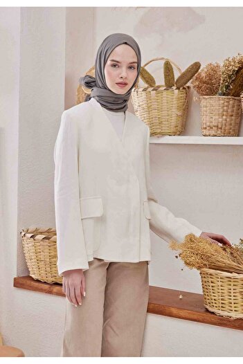 Fresh Bamboo Shawl, Smoke Top