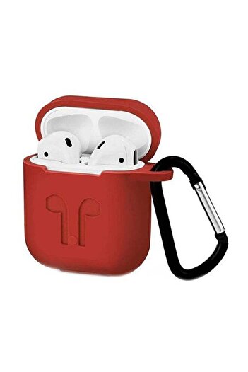 Generic Shock Absorbing Protective Case for AirPods Plastic with Safety Ring Purple CaseUnbrand