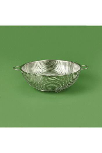 Tohana Stainless Steel Strainer - Gray - 28 cm