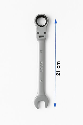 Bema Tools Articulated Ratchet Combined Wrench 16 mm