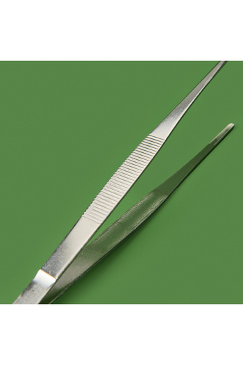 Lia Straight Decor Tweezers - Gray - 25 cm