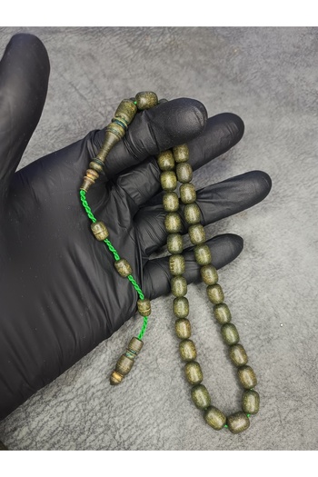Mos Ticaret Master's Work with System Natural High-End Boxwood Prayer Beads
