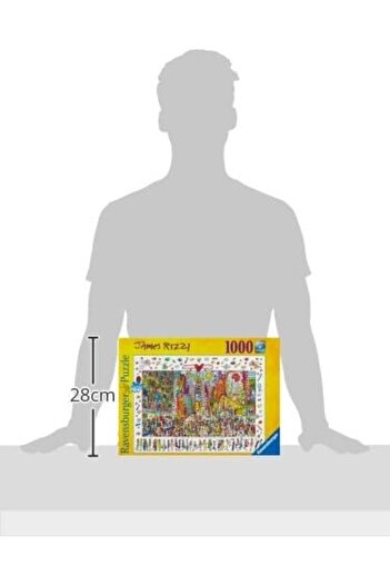 STOREMAX Snshop 1000 Piece Puzzle James Rizzi, Times Square 467437