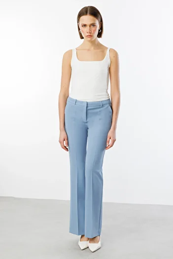 Ekol Spanish Leg Trousers with Side Pockets