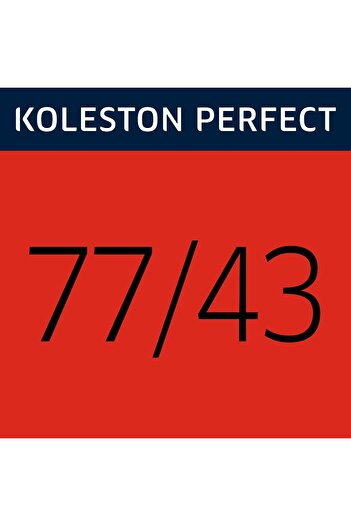 Wella Professionals Wella Professionals Koleston Perfect Hair Dye 77/43 Medium Blonde Intense Red Gold