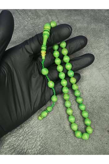 Mos Ticaret Master's Work High-End Natural Boxwood Rosary with System