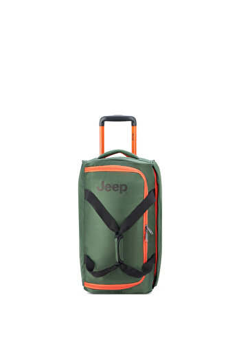 Jeep Js009D 55 cm Softcase 2-Wheel Trolley Duffle Green