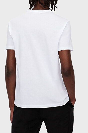 Armani Exchange Ανδρικό T-Shirt από βαμβακερό λαιμόκοψη κανονική εφαρμογή