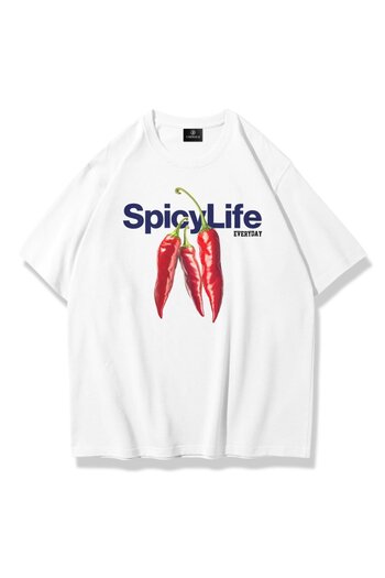 Trendiz Μπλουζάκι Unisex Spicylife - Λευκό Ropa