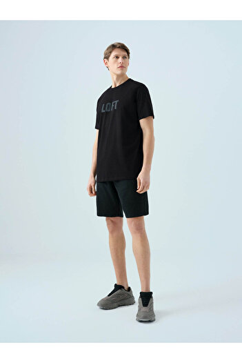 Loft Μαύρο ανδρικό T-Shirt LF2038461