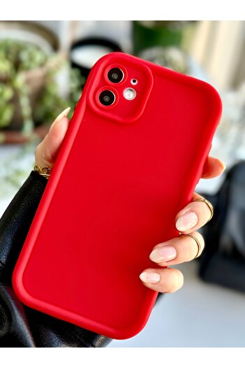 Go Aksesuar Anti-Shock Matte Launch Silicone Case with iPhone 11 Compatible (12 View Corner)