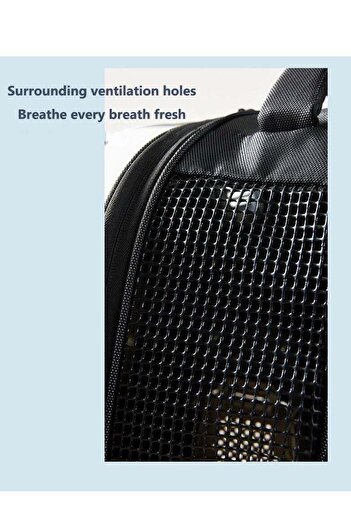 COOYA Detachable outdoor pet backpack,large window design,adjustable air volume,suitable for travel,white