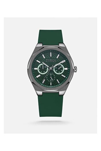 Generic Men Green Rubber Watch