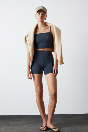 Beyyoglu Croptop with Rope Strap