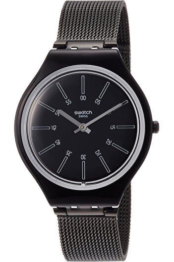 Generic Swatch Skinotte Black Strap Watch Svob100M Black Skinotte