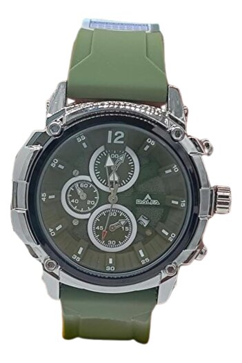 Generic Water Resistant Mens Watch Unisex Watch White Pu Rubber Strap With White Dial Fashion Watch