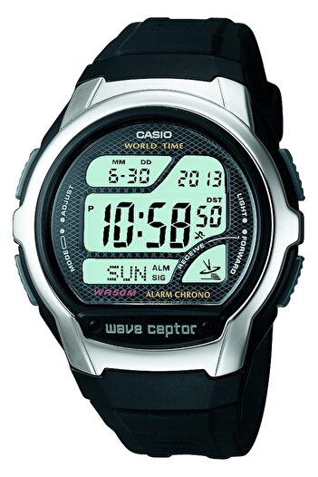 erorex Men Wv58A 1Avcr Waveceptor Black Resin Band Digital Watch