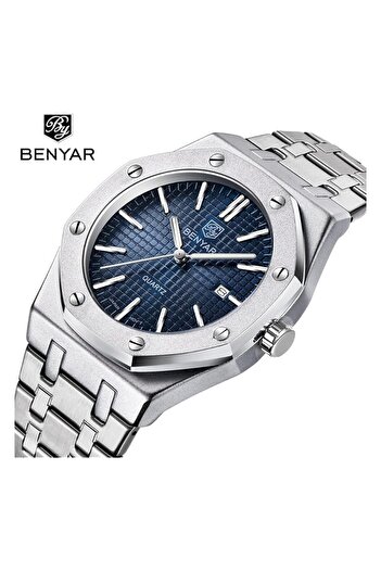 Generic By Benyar Watch Men Automatic Mechanical Men Watches Golden Movement 45 Mm Skeleton Dial Water And