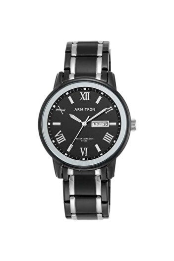 Generic Armitron Men Day Date Function Bracelet Watch 20 4935