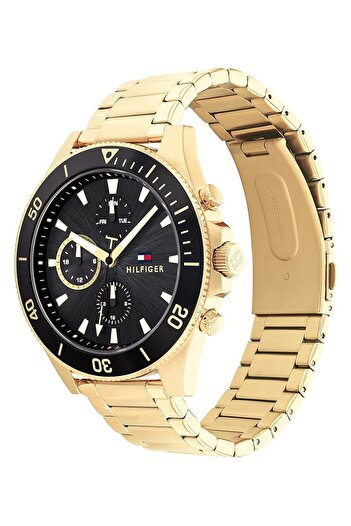 Generic Tommy Hilfiger Men Quartz Watch Analog Display And Leather Strap