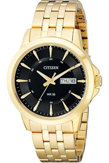 Generic Citizen Men Quartz Watch Analog Display And Stainless Steel Strap