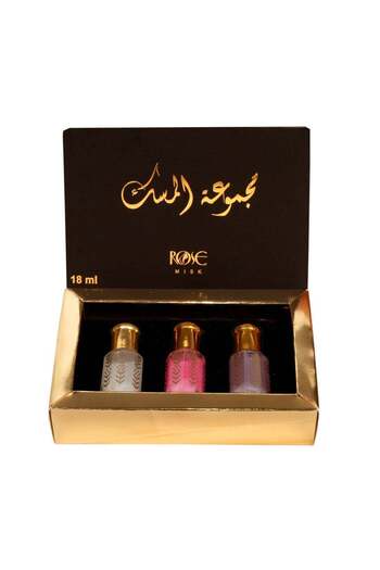 Rose Misk Rose Musk Original Musk Collection from Rose Musk: Pomegranate Musk, Lavender Musk, White Musk