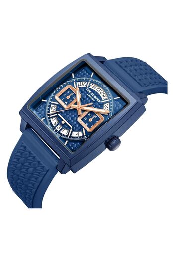 Generic Lee Cooper Men Watch Multi Function Display And Silicone Strap Lc08065 999 Blue Blue Strap