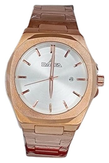 Generic Men Fashion Watch Brown Strap With White Dial With Date Function