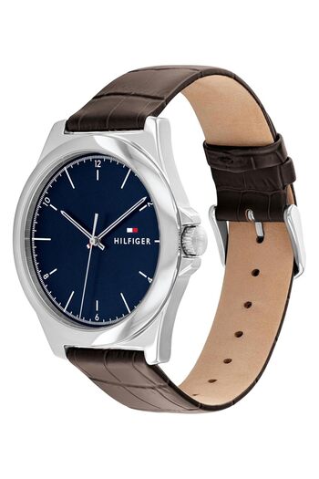 Generic Tommy Hilfiger Norris Mens Navy Dial Stainless Steel Watch 1710549