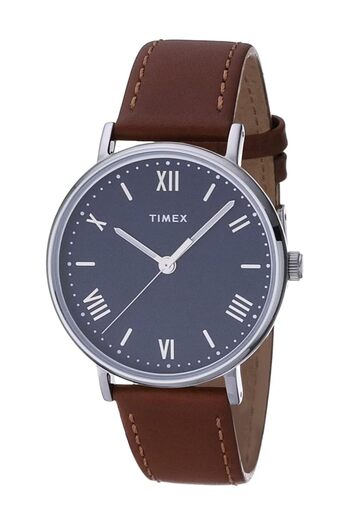 Generic Timex Men Southview 41Mm Leather Strap Watch