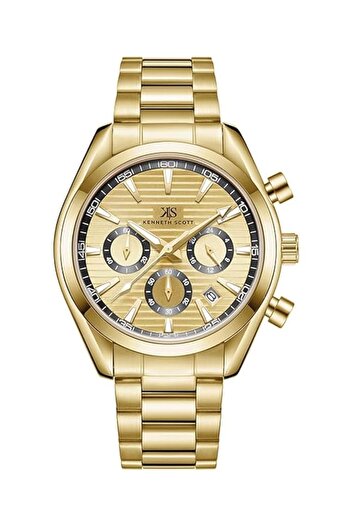 Generic Kenneth Scott Men Ld53 Movement Watch Chrono And Multi Function Display And Solid Stainless Steel
