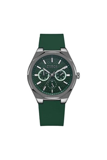 Generic Men Green Rubber Watch
