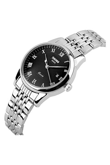 Generic Arabest Watch For Men Business Fashion Casual Leather Quartz Analog Waterproof Calendar Date Light