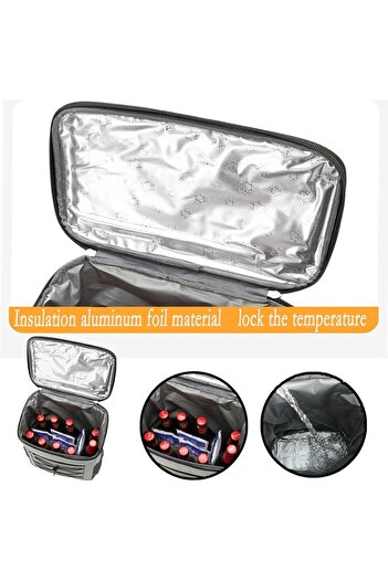 COOYA 30L Cooler Backpack,Coolers Insulated Leak proof,Double Compartment & Bottle Opener Shoulder Strap