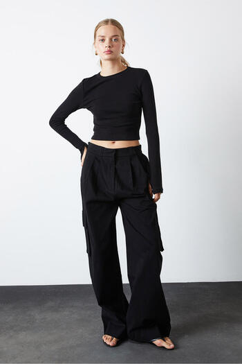 Beyyoglu Adjustable Pleated Trousers
