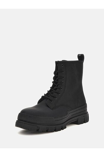 Guess Ανδρικές δερμάτινες μπότες Cesena