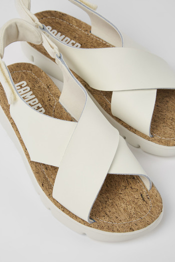 CAMPER Oruga Sandal Kadın Beyaz Sandalet - K200157