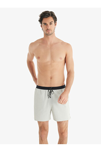Blackspade Erkek Spor Şort 70602 - Krem