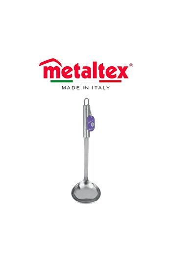 Metaltex Imperial Soup Ladle 31cm – Stainless Steel with Ergonomic Handle, Beginner Series