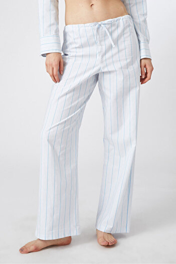 Beyyoglu Lace-up Poplin Pants