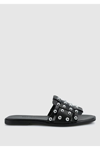 Provoq Black Women's Slippers