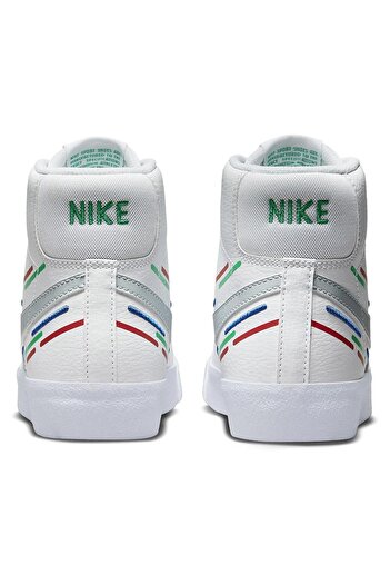 Nike Blazer Mid G S Δερμάτινο Sneaker Λευκό ψηλό αθλητικό παπούτσι